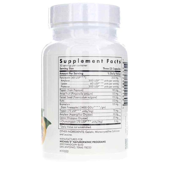 Digestive Enzymes, MNP